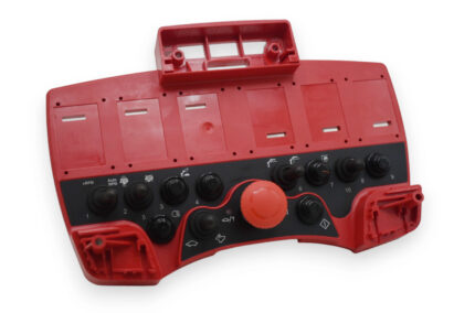 Carcasa superior Scanreco roja P2 mini con display EEA 5057